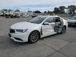 Acura salvage cars for sale: 2019 Acura TLX Technology