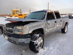 Chevrolet salvage cars for sale: 2004 Chevrolet Silverado K1500