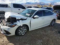 Honda salvage cars for sale: 2022 Honda Civic LX