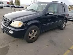 Salvage cars for sale at Hayward, CA auction: 2004 Mercedes-Benz ML 350