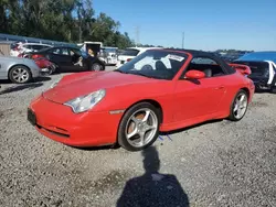 Salvage vehicles for parts for sale at auction: 2002 Porsche 911 Carrera 2