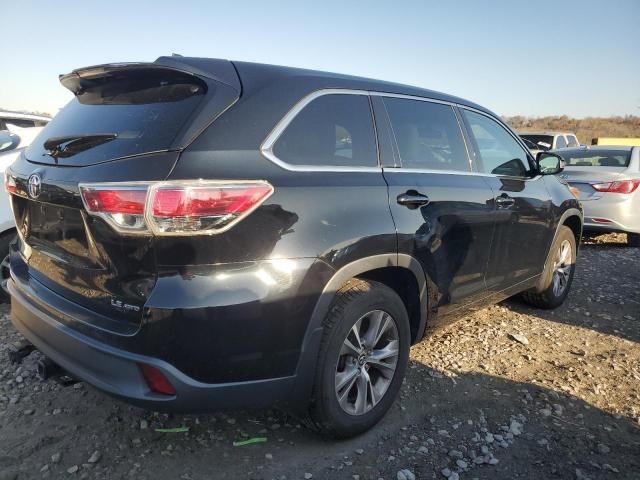 2016 Toyota Highlander LE