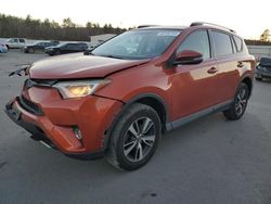 Salvage cars for sale at Windham, ME auction: 2016 Toyota Rav4 XLE