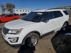 Salvage cars for sale at Albuquerque, NM auction: 2016 Ford Explorer XLT