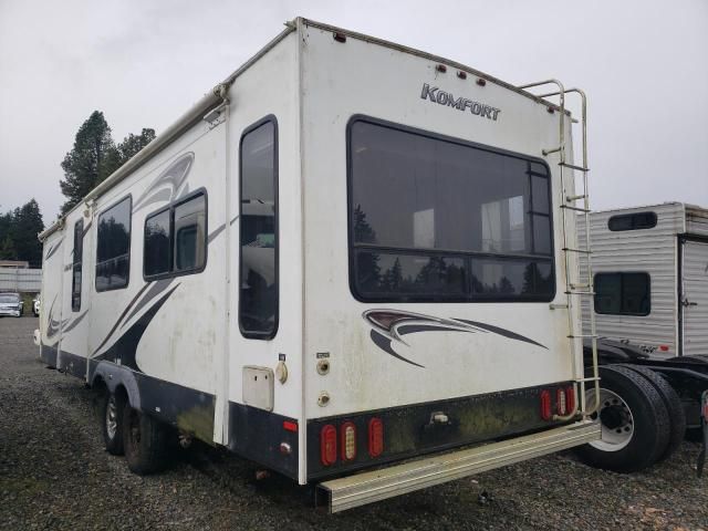 2010 Komfort Travel Trailer