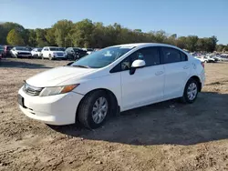 Salvage cars for sale at Conway, AR auction: 2012 Honda Civic LX