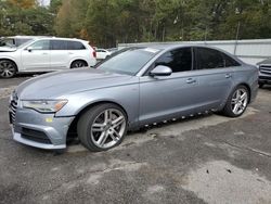 Salvage cars for sale from Copart Austell, GA: 2017 Audi A6 Premium