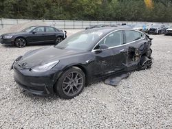 Salvage cars for sale at Ellenwood, GA auction: 2020 Tesla Model 3