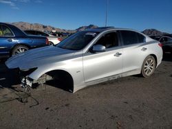 Vehiculos salvage en venta de Copart North Las Vegas, NV: 2016 Infiniti Q50 Premium