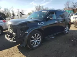 Salvage cars for sale at Baltimore, MD auction: 2014 Infiniti QX80