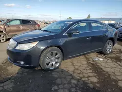 Salvage cars for sale at Woodhaven, MI auction: 2012 Buick Lacrosse Premium