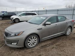 Salvage cars for sale at auction: 2015 KIA Optima EX