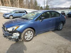 Salvage cars for sale at Center Rutland, VT auction: 2015 Subaru Impreza