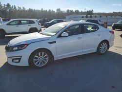 Salvage cars for sale at Windham, ME auction: 2014 KIA Optima EX