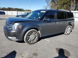 Salvage cars for sale at Dunn, NC auction: 2018 Ford Flex SEL