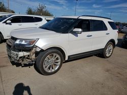 Salvage cars for sale at Oklahoma City, OK auction: 2018 Ford Explorer Limited