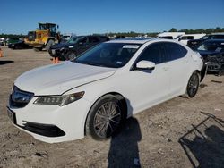 Salvage cars for sale at Houston, TX auction: 2016 Acura TLX Tech