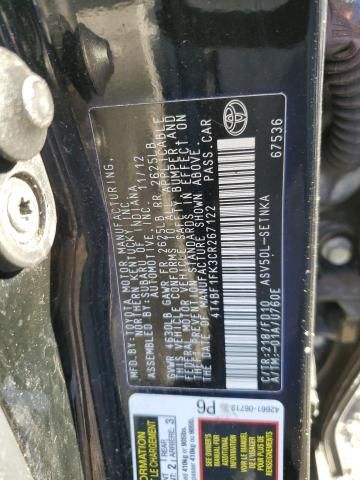 2012 Toyota Camry Base