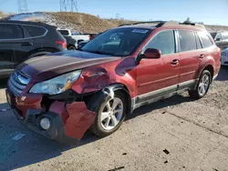 Salvage cars for sale at Littleton, CO auction: 2013 Subaru Outback 2.5I Premium