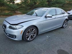 Salvage cars for sale at Exeter, RI auction: 2016 BMW 535 XI