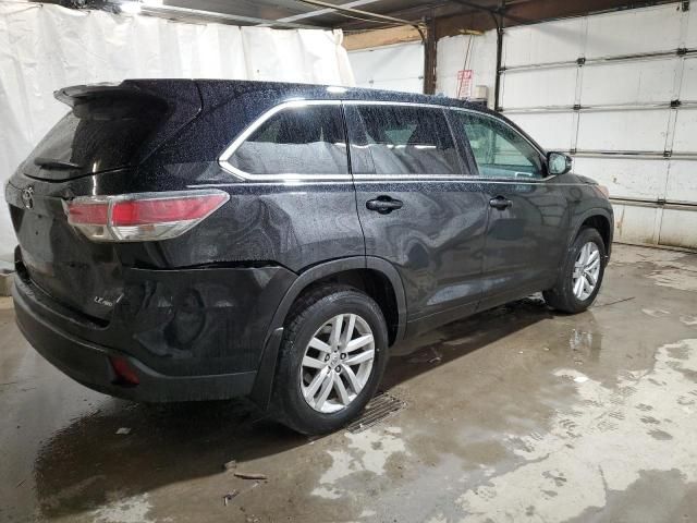 2015 Toyota Highlander LE