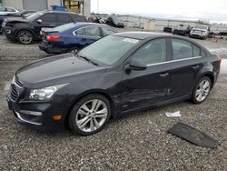 Salvage cars for sale at Earlington, KY auction: 2015 Chevrolet Cruze LTZ