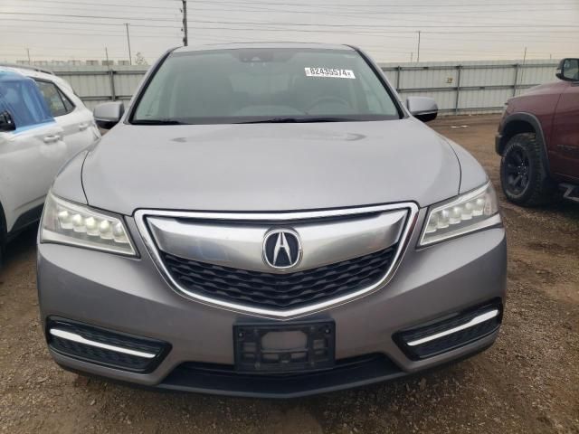 2016 Acura MDX Technology