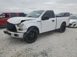 Salvage cars for sale at Taylor, TX auction: 2016 Ford F150