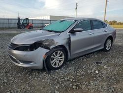 Salvage cars for sale at Tifton, GA auction: 2015 Chrysler 200 Limited