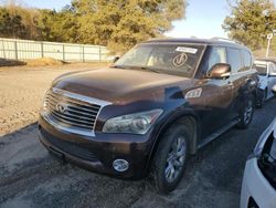 Salvage cars for sale at Conway, AR auction: 2013 Infiniti QX56