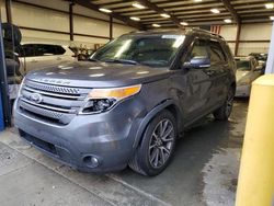 Salvage cars for sale at Spartanburg, SC auction: 2015 Ford Explorer XLT