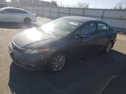 2012 Honda Civic EXL en venta en Glassboro, NJ