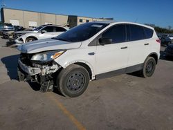 Salvage cars for sale from Copart Wilmer, TX: 2016 Ford Escape S