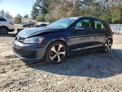 Salvage cars for sale at Knightdale, NC auction: 2017 Volkswagen GTI S