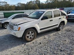 Salvage cars for sale at Augusta, GA auction: 2005 Jeep Grand Cherokee Laredo