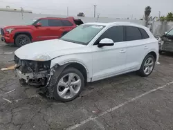 Salvage cars for sale at Van Nuys, CA auction: 2021 Audi Q5 Premium Plus