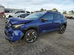 Salvage cars for sale at Tulsa, OK auction: 2024 Subaru Crosstrek Limited