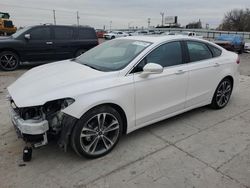 2019 Ford Fusion Titanium en venta en Oklahoma City, OK