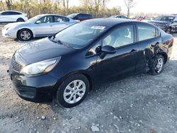 Salvage cars for sale from Copart Cicero, IN: 2013 KIA Rio LX