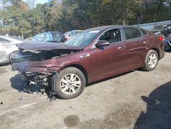 Salvage cars for sale at Austell, GA auction: 2018 KIA Optima LX