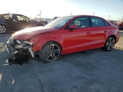 Salvage cars for sale at Sun Valley, CA auction: 2018 Audi A3 Premium