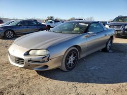 Chevrolet salvage cars for sale: 2002 Chevrolet Camaro