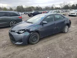 Salvage cars for sale at Madisonville, TN auction: 2017 Toyota Corolla L