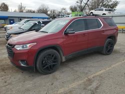 Salvage cars for sale from Copart Wichita, KS: 2020 Chevrolet Traverse LT