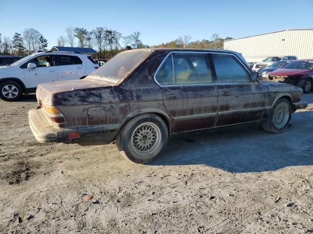 1984 BMW 533 I Automatic