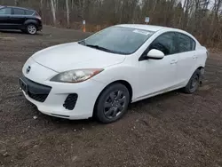 Salvage cars for sale at Cookstown, ON auction: 2012 Mazda 3 I