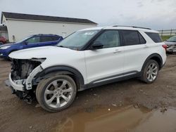 2020 Ford Explorer Platinum en venta en Portland, MI