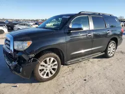 Salvage cars for sale from Copart Sikeston, MO: 2011 Toyota Sequoia Limited