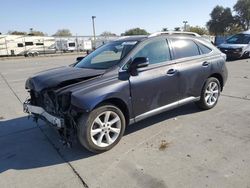 Salvage cars for sale at Sacramento, CA auction: 2010 Lexus RX 350