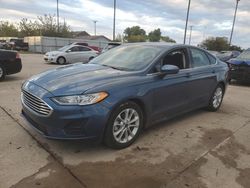 Salvage cars for sale from Copart Oklahoma City, OK: 2019 Ford Fusion SE